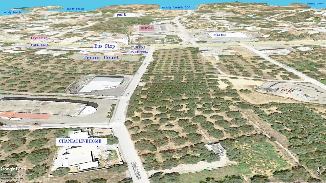 Chania Olive Home Kato Daratso Eksteriør billede